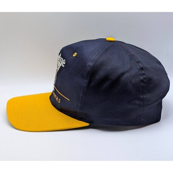 Vintage PURDUE BOILERMAKERS Snapback Hat Cap Twins Enterprise VTG Indiana Mascot - Picture 3 of 5